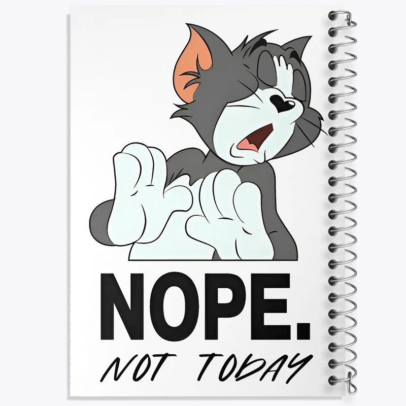 دفتر لیست خرید 50 برگ خندالو طرح تام و جری کد F11024