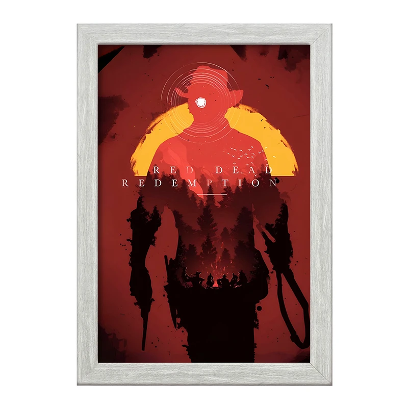 تابلو خندالو طرح رد دد (Red Dead) کد F4460