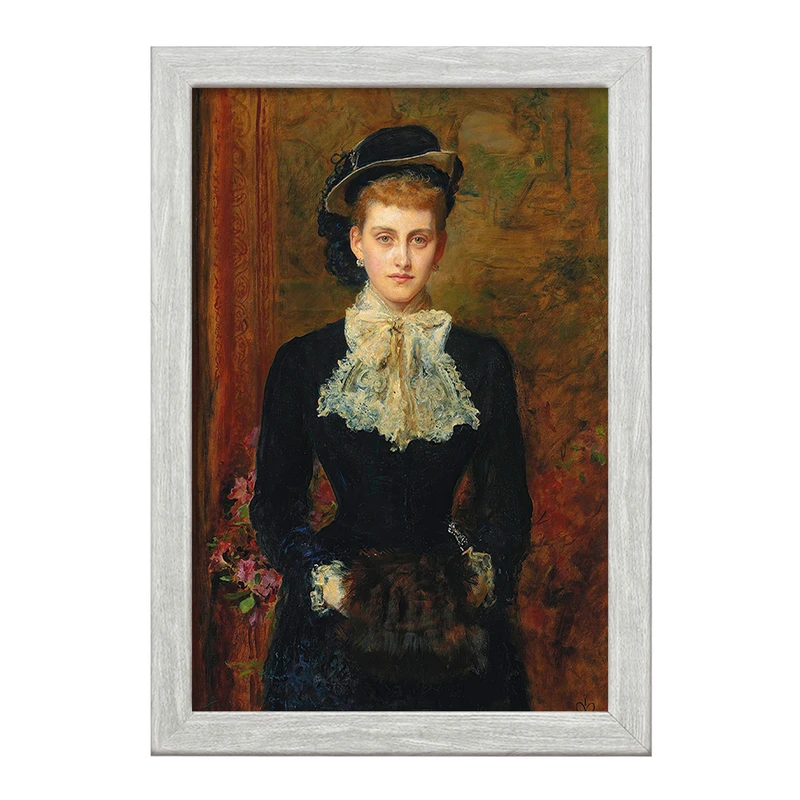 تابلو خندالو طرح نقاشی کنتس دو پورتالس اثر سر جان اورت میلیس کد F12336