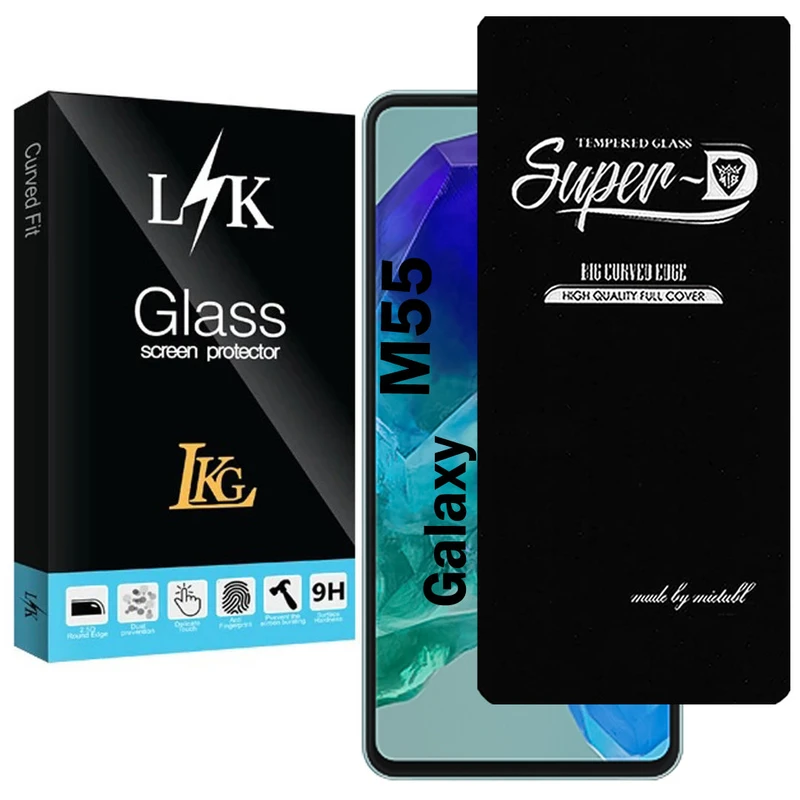 محافظ صفحه نمایش ال کا جی مدل SupD-LK مناسب برای گوشی موبایل سامسونگ Galaxy M55