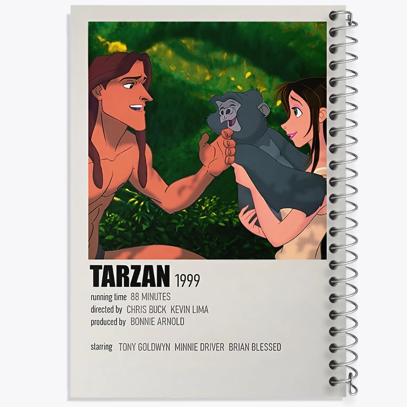 دفتر نقاشی 50 برگ خندالو طرح تارزان (Tarzan) کد F13336