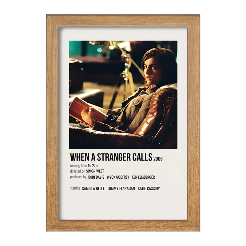 تابلو خندالو طرح When A Stranger Calls کد F13011