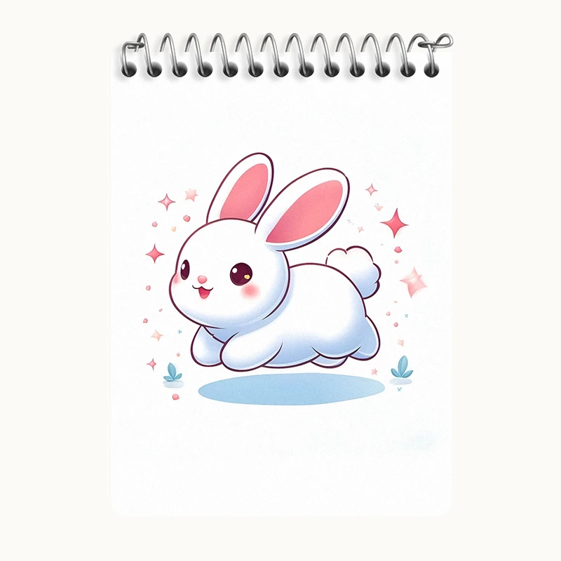 دفتر یادداشت 50 برگ خندالو طرح خرگوش بامزه کد N3351