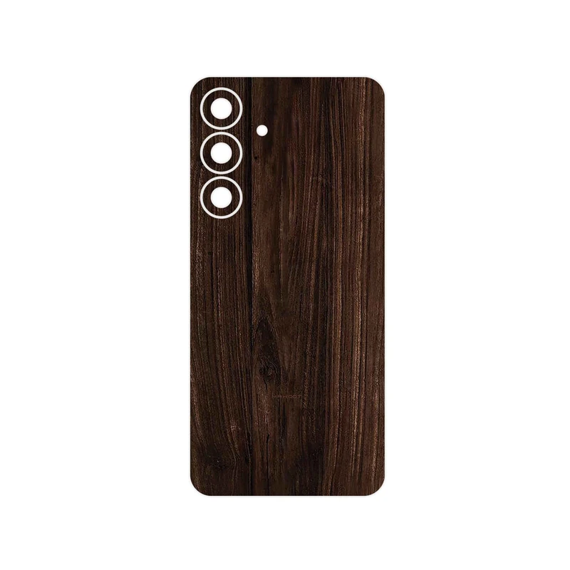 برچسب پوششی ماهوت مدل Dark_Walnut_Wood مناسب برای گوشی موبایل سامسونگ Galaxy S25 FE
