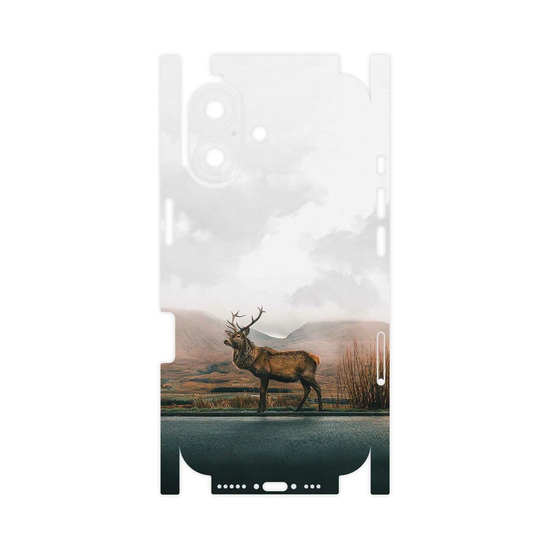 برچسب پوششی ماهوت مدل Horned_Deer-FullSkin مناسب برای گوشی موبایل اپل iPhone 17
