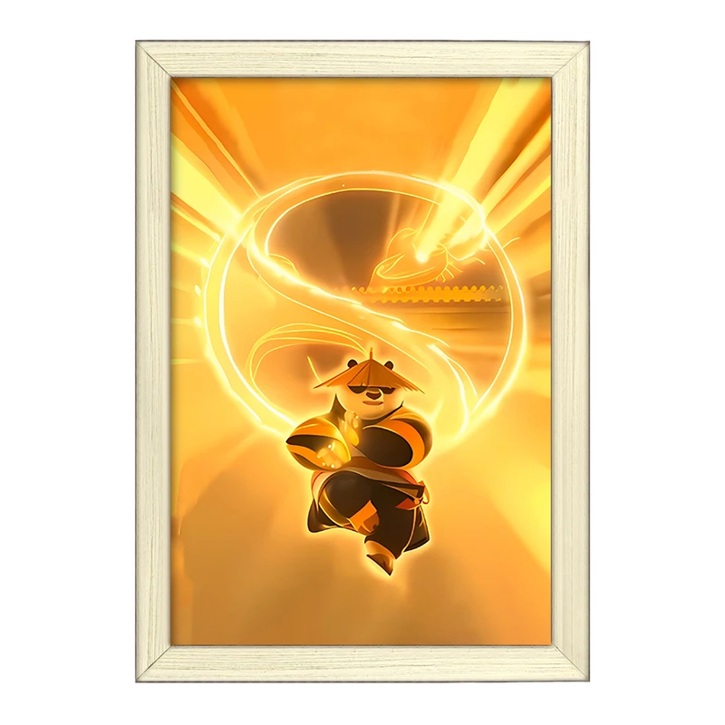 تابلو خندالو طرح پاندا کونگ فو کار کد F4870