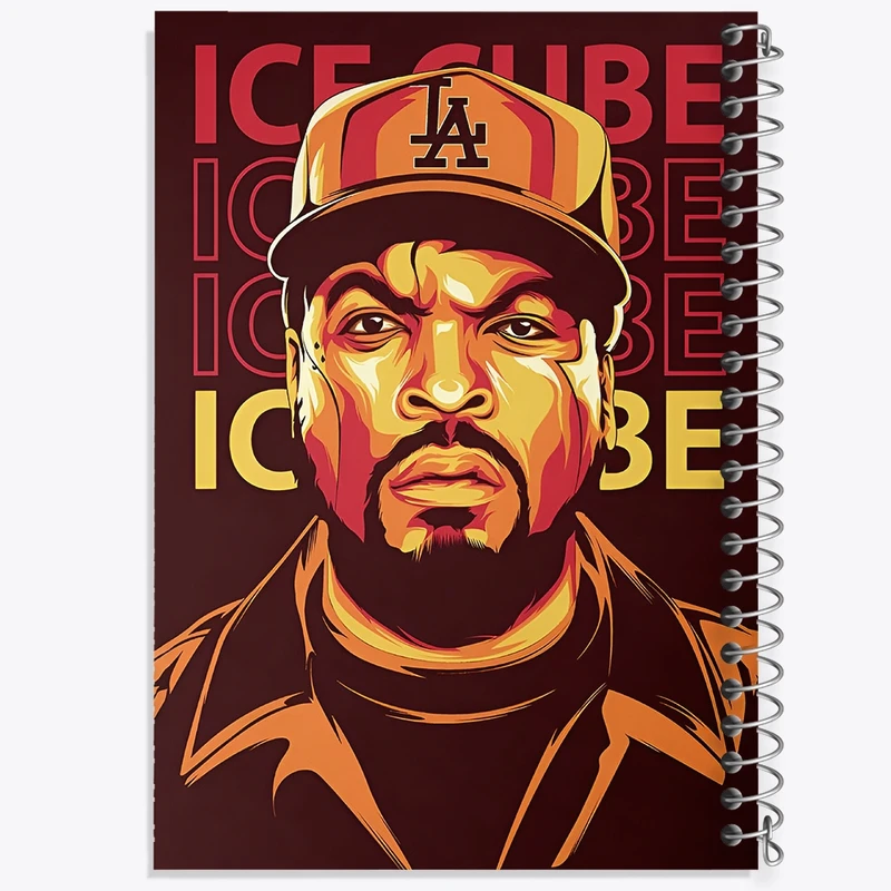 دفتر ژورنال نویسی 50 برگ خندالو مدل نقطه ای طرح آیس کیوب (Ice Cube) کد F10222