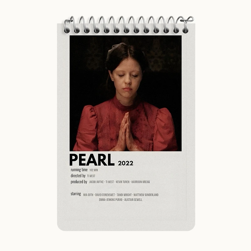 دفتر یادداشت 50 برگ خندالو طرح پرل (Pearl) کد F12987