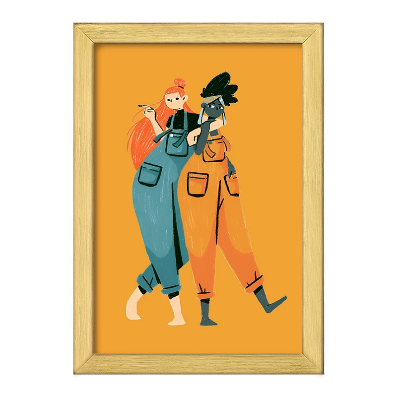 تابلو خندالو طرح دخترانه کد F7330