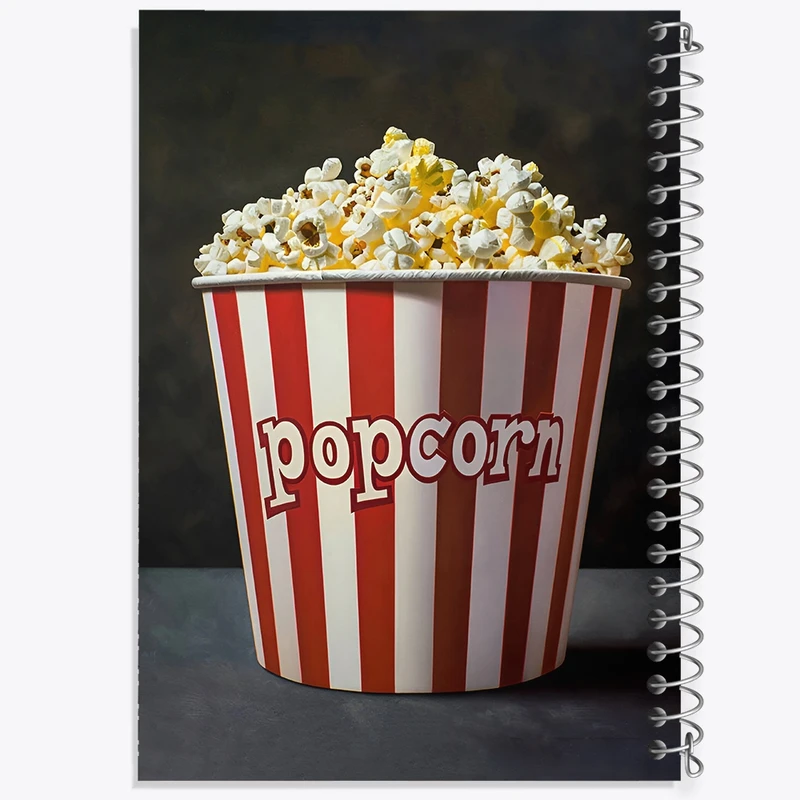 دفتر ژورنال نویسی 50 برگ خندالو مدل نقطه ای طرح پف فیل کد F9362