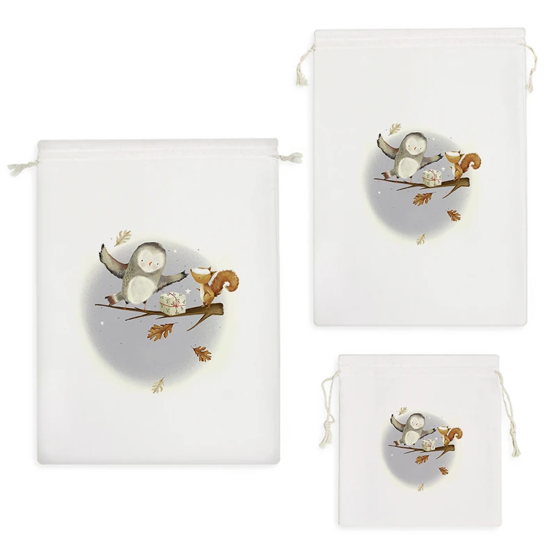 نظم دهنده خندالو مدل جغد و سنجاب کد H1144 مجموعه 3 عددی