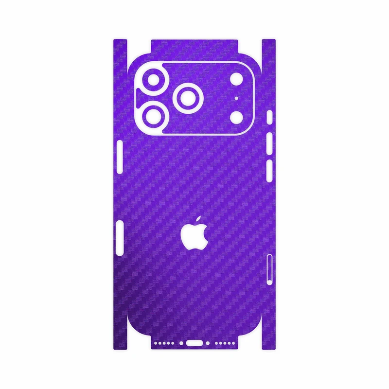 برچسب پوششی ماهوت مدل Purple-Fiber-FullSkin مناسب برای گوشی موبایل اپل iPhone 17 Pro