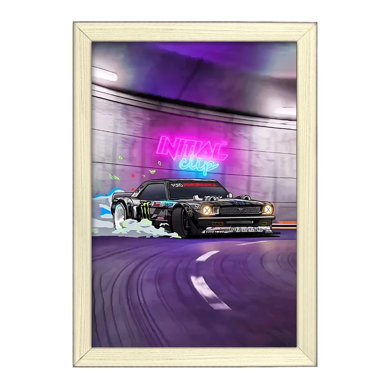 تابلو خندالو طرح فورد (Ford) کد F13517