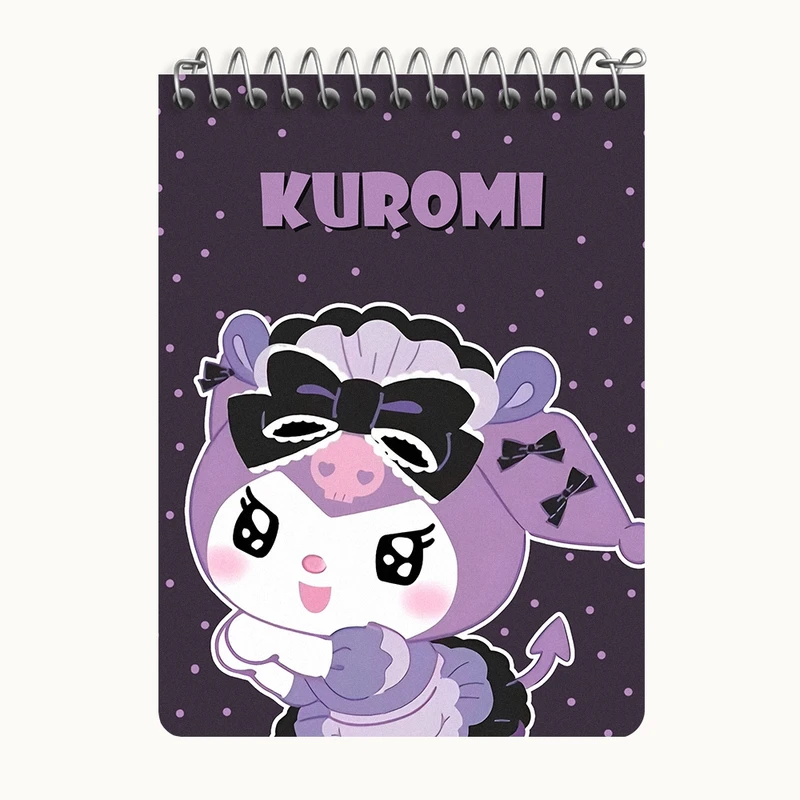 دفتر یادداشت 50 برگ خندالو طرح کرومی (Kuromi) کد N8974