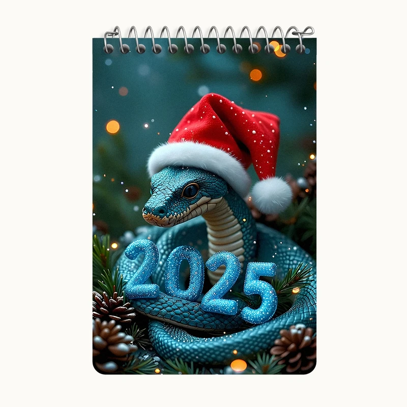 دفتر یادداشت 50 برگ خندالو طرح سال 2025 میلادی کد F8162