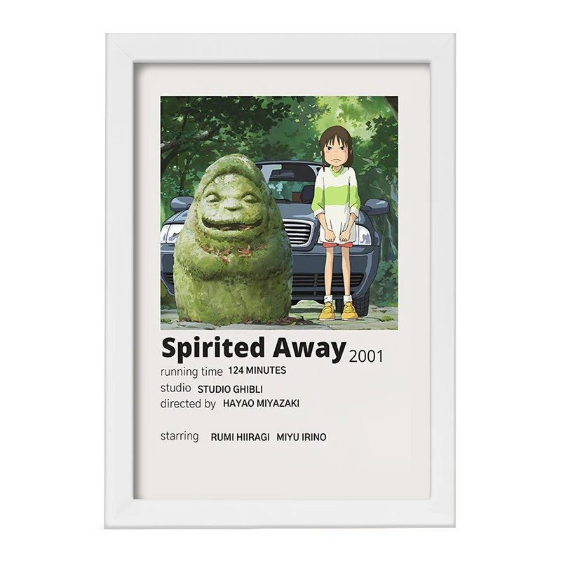 تابلو خندالو طرح انیمه شهر اشباح (Spirited Away) کد F13201