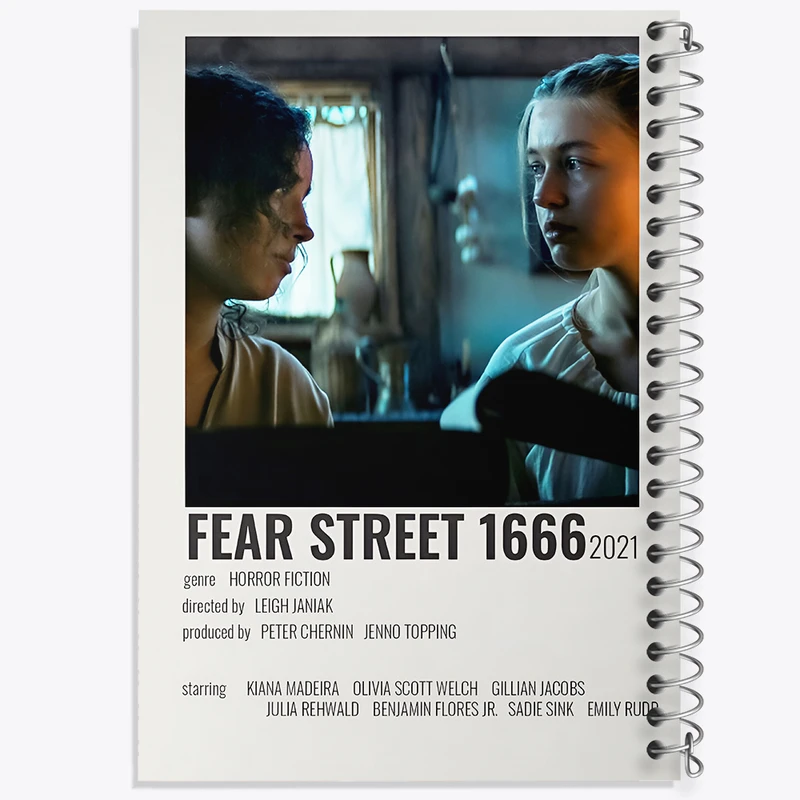 دفتر مشق 50 برگ خندالو طرح Fear Street 1666 کد F12946