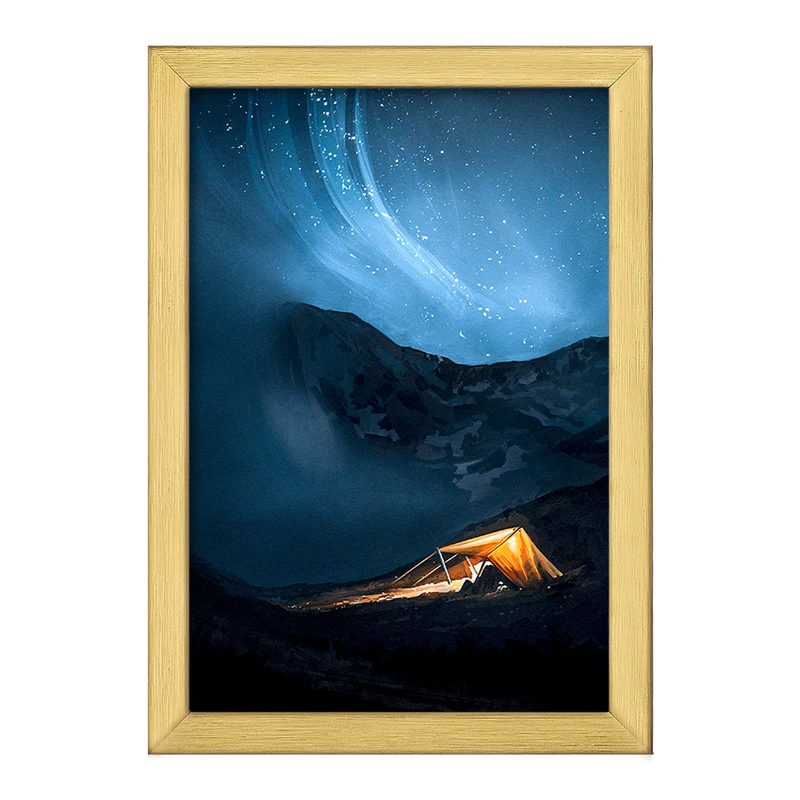 تابلو خندالو طرح کمپینگ (Camping) کد F341