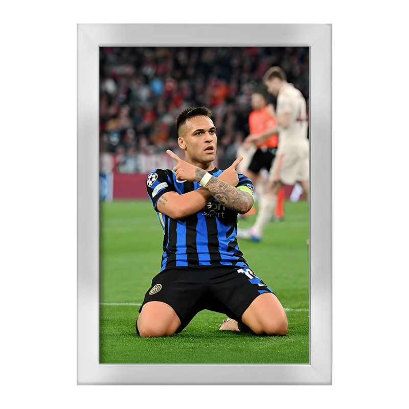 تابلو خندالو طرح لاوتارو خاویر مارتینز (Lautaro Martínez) کد F14325