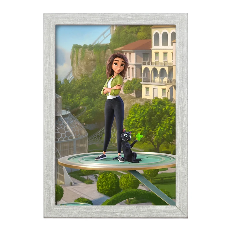 تابلو خندالو طرح انیمیشن شانس لاک Luck کد 26035