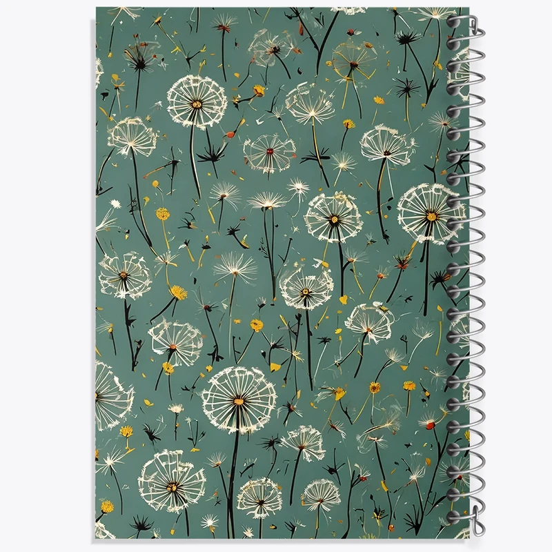 دفتر نقاشی 50 برگ خندالو طرح پترن قاصدک کد N6077