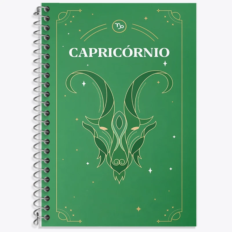 دفتر زبان 50 برگ خندالو مدل سه خط طرح ماه تولد دی کد F10872