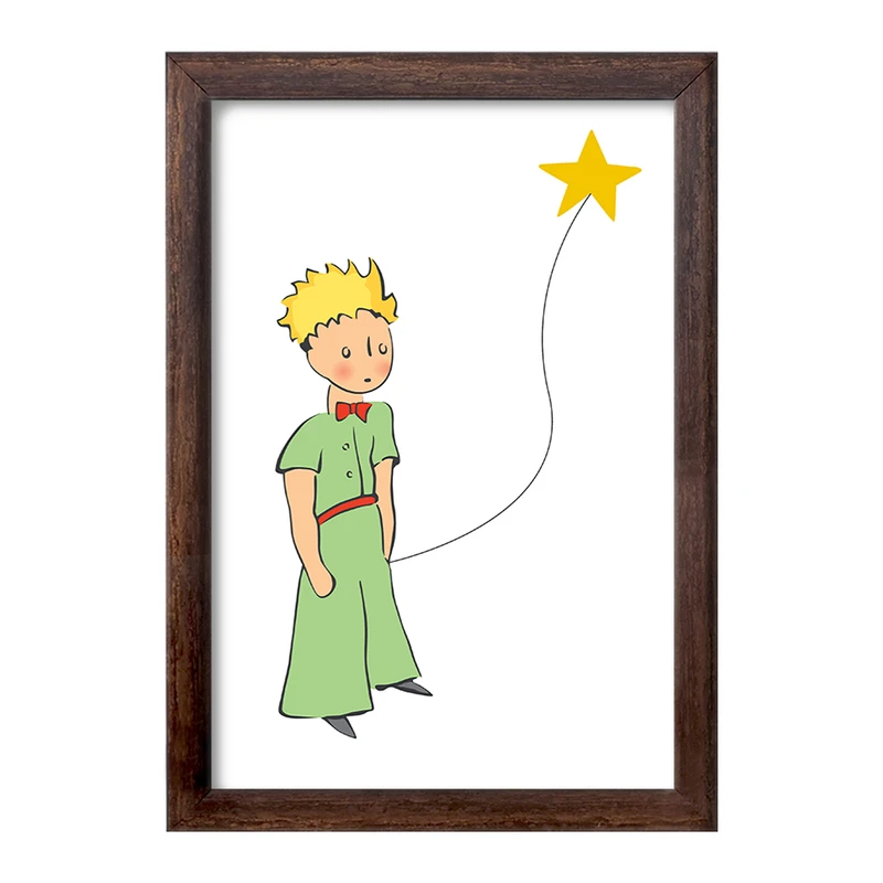 تابلو خندالو طرح شازده کوچولو  کد 1820