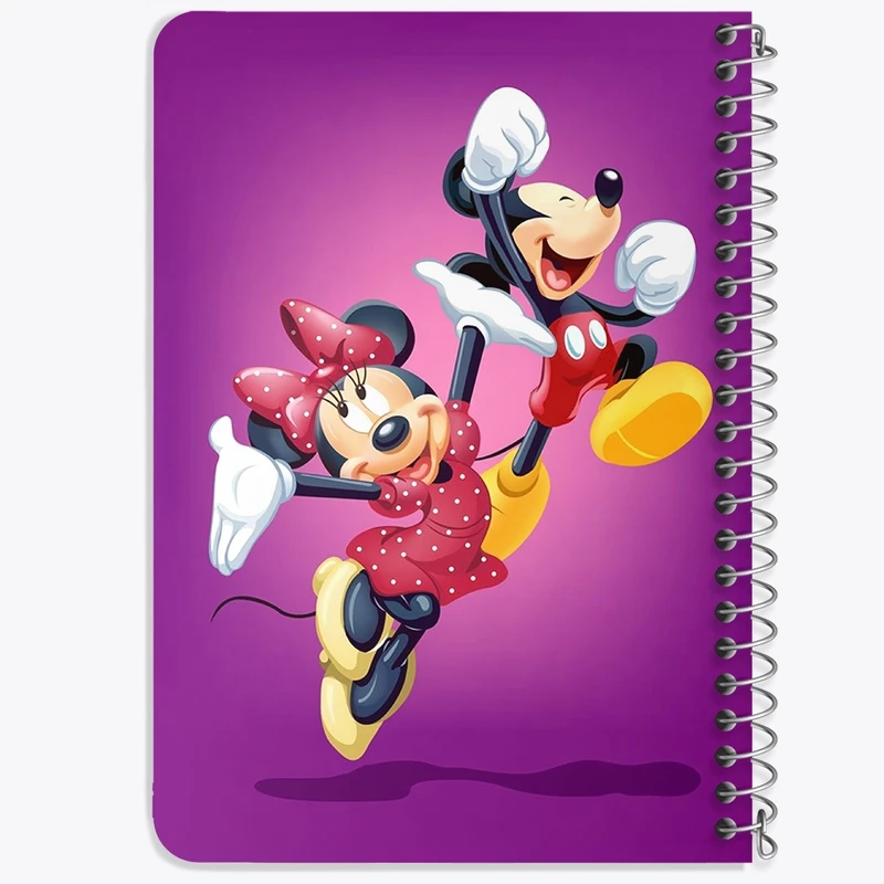 دفتر یادداشت 50 برگ خندالو طرح میکی موس Mickey Mouse  کد 2433
