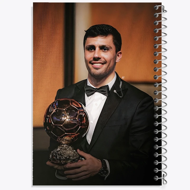 دفتر طراحی 50 برگ خندالو طرح رودریگو (Rodri) کد F14283