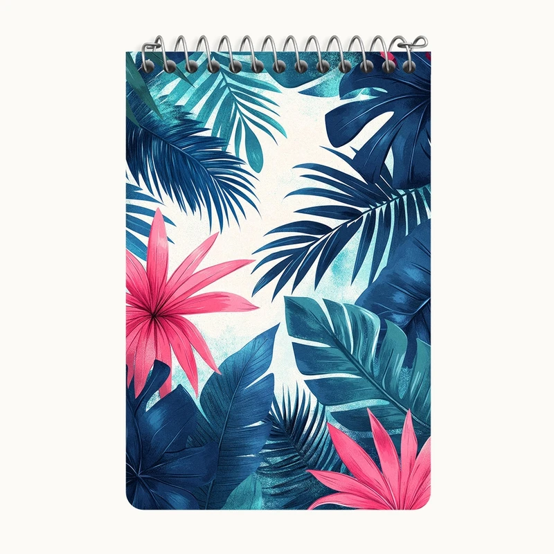 دفتر یادداشت 50 برگ خندالو طرح استوایی کد F14118