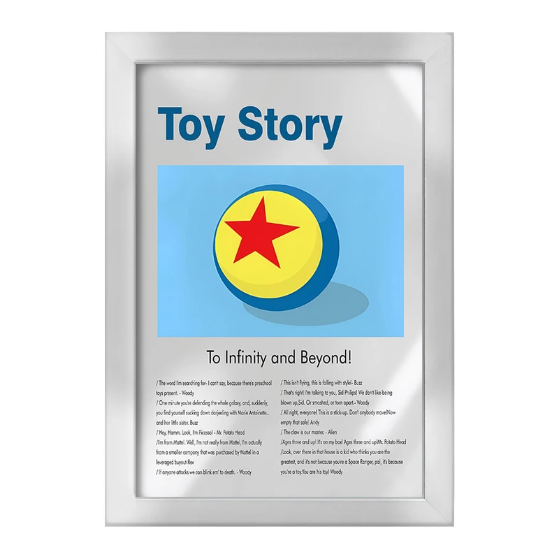 تابلو خندالو طرح داستان اسباب بازی (Toy Story) کد F13854