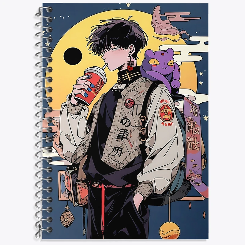 دفتر نت موسیقی 50 برگ خندالو طرح پسرانه کد F4488