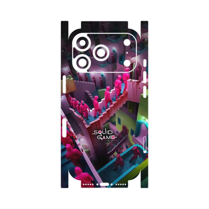 برچسب پوششی ماهوت مدل Squid Game-FullSkin مناسب برای گوشی موبایل اپل iPhone 17 Pro