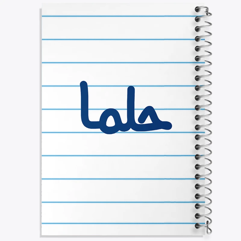 دفتر طراحی 50 برگ خندالو طرح حلما  کد 6829