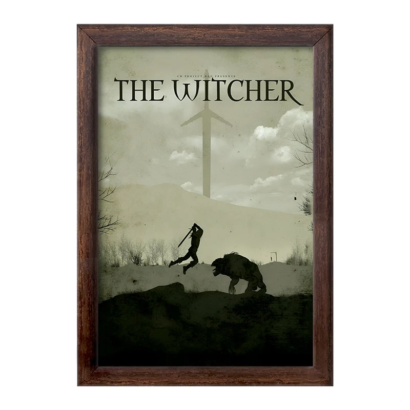 تابلو خندالو طرح ویچر (The Witcher) کد F13610