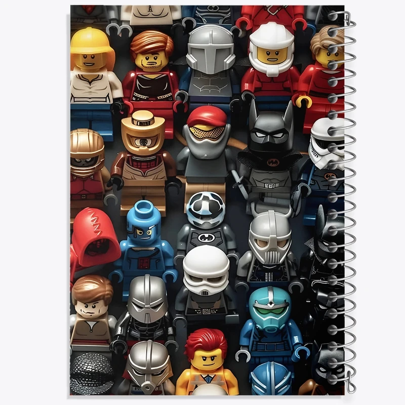 دفتر لیست خرید 50 برگ خندالو طرح لگو (Lego) کد N8355