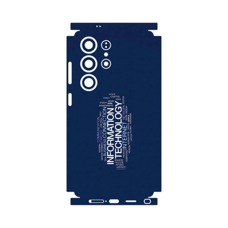 برچسب پوششی ماهوت مدل IT Science-FullSkin مناسب برای گوشی موبایل سامسونگ Galaxy S25 Ultra