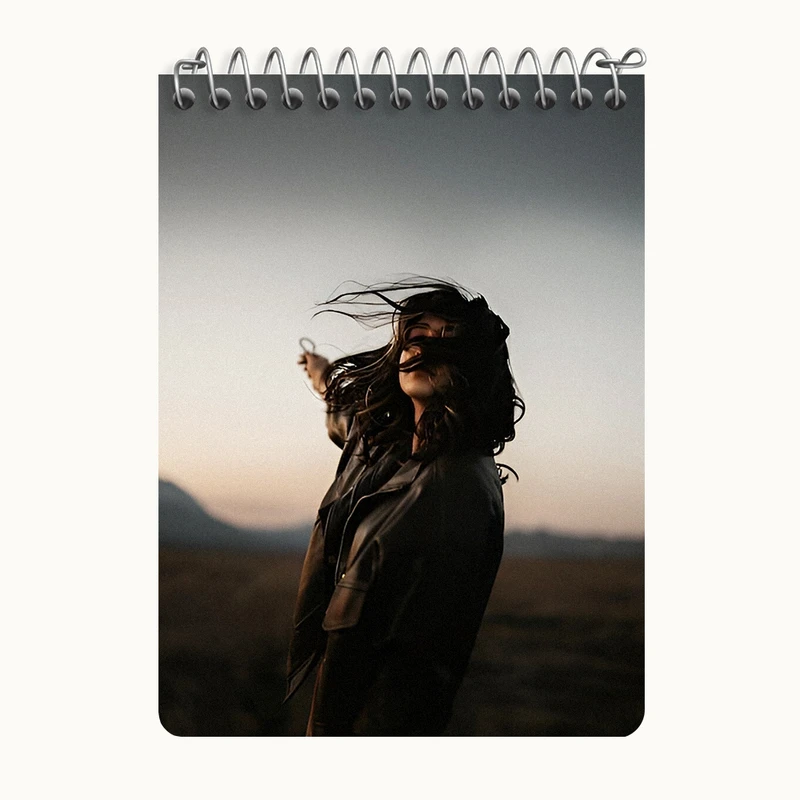 دفتر یادداشت 50 برگ خندالو طرح دخترانه کد N6968