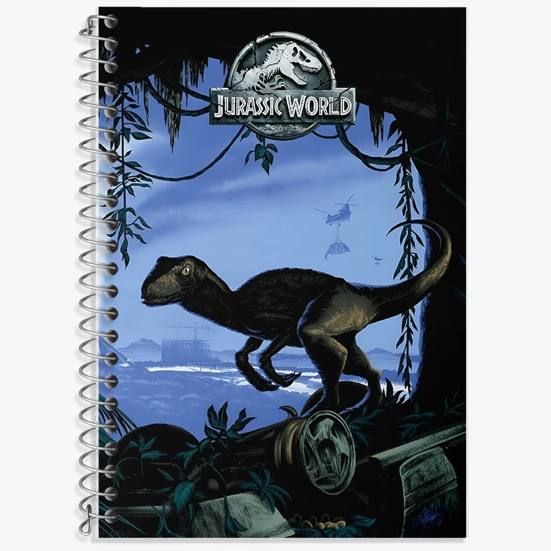 دفتر نت موسیقی 50 برگ خندالو طرح ژوراسیک (Jurassic Park) کد F13793