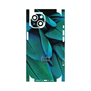 MAHOOT Green Feather-FullSkin Cover Sticker for Apple iPhone 14