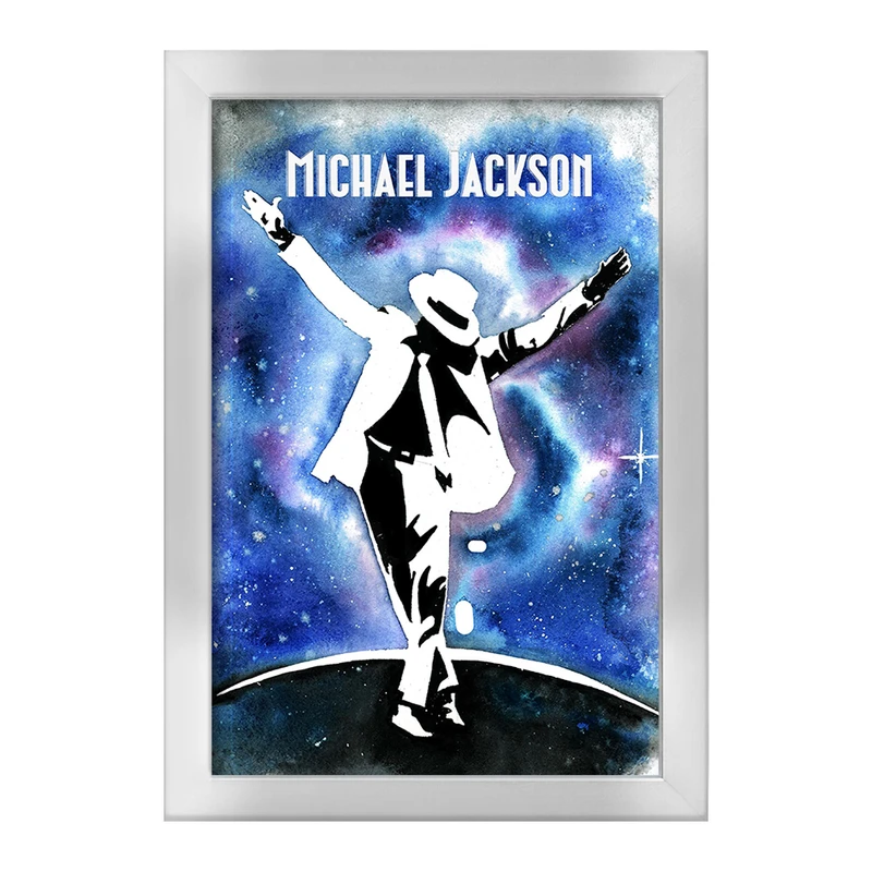 تابلو خندالو طرح مایکل جکسون (Michael Jackson) کد F11451