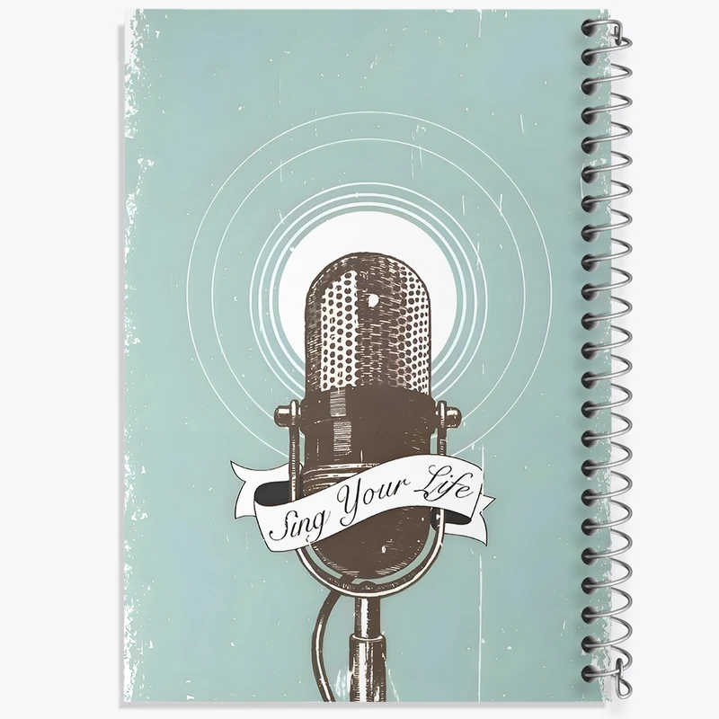 دفتر شطرنجی 50 برگ خندالو طرح Sung Your Life کد F10549