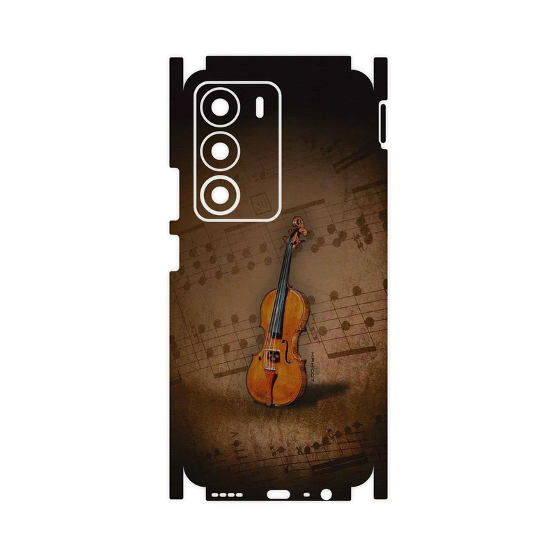 برچسب پوششی ماهوت مدل Violin_Instrument-FullSkin مناسب برای گوشی موبایل ریلمی C71