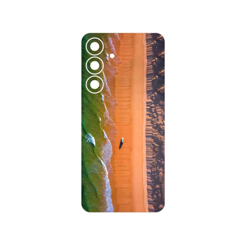 برچسب پوششی ماهوت مدل Beach and Green Sea مناسب برای گوشی موبایل سامسونگ Galaxy S25 FE