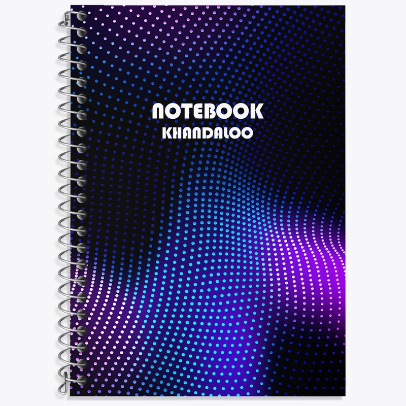 دفتر لغت 50 برگ خندالو طرح مدرن کد N7566