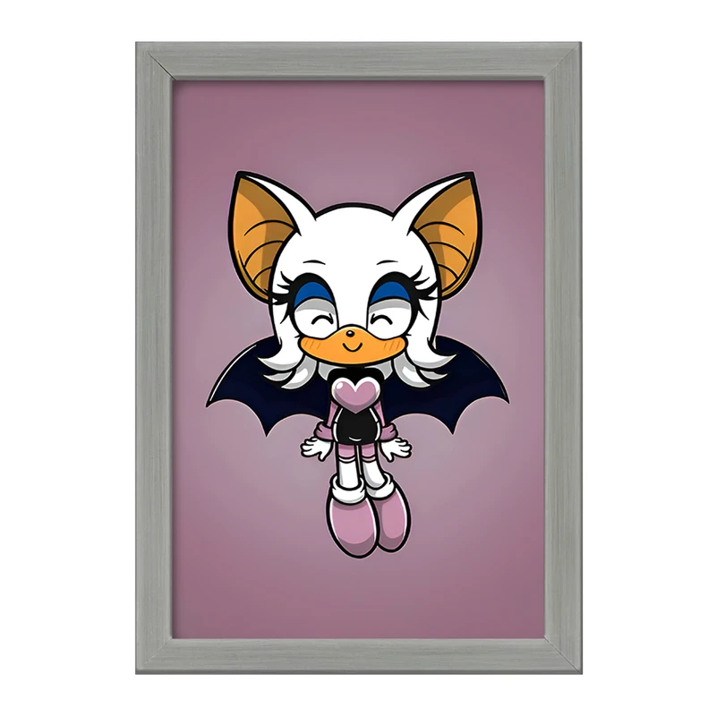 تابلو خندالو طرح روژ خفاش کد F9423