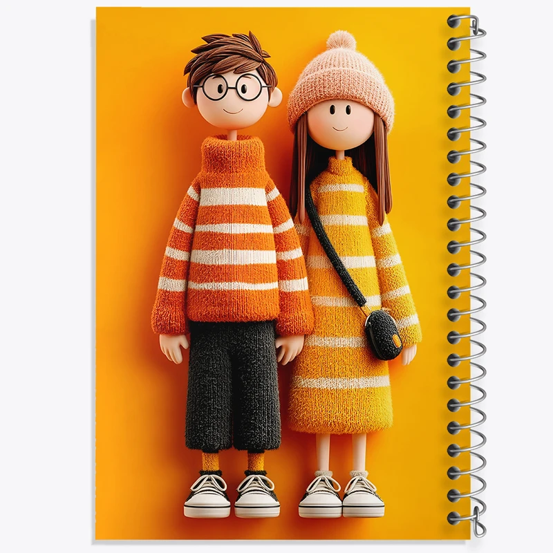 دفتر نقاشی 50 برگ خندالو طرح آدمک های فانتزی کد N8357