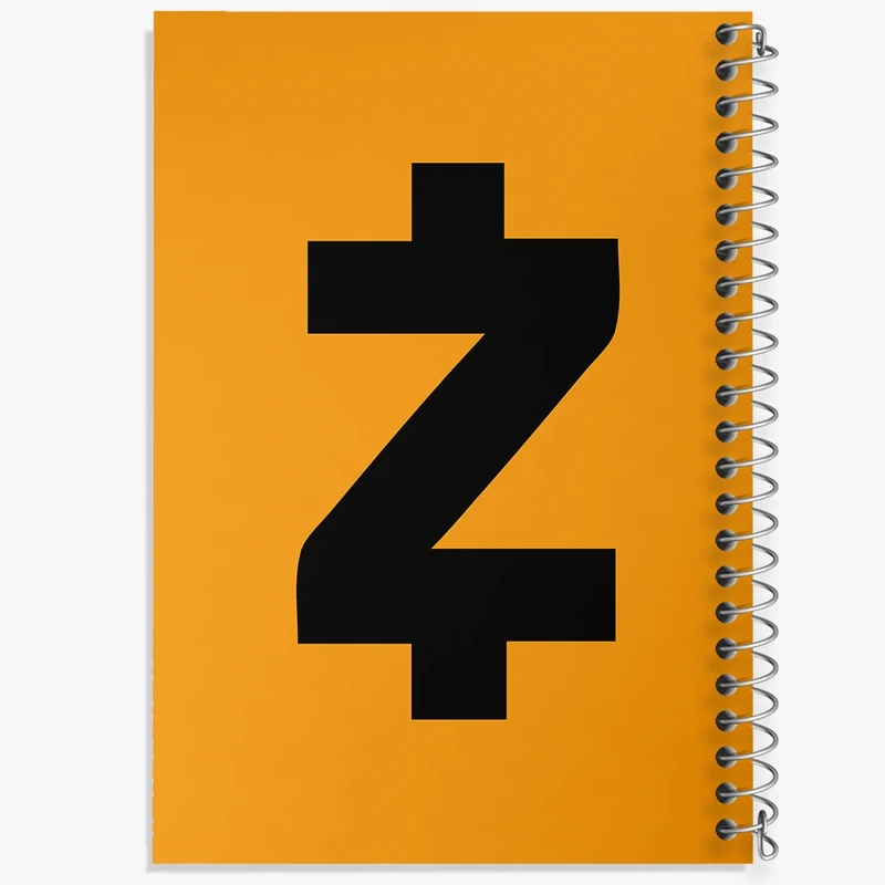 دفتر طراحی 50 برگ خندالو طرح ارز دیجیتال زی کش  کد 4077