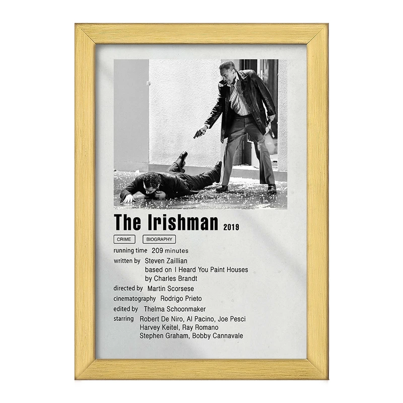 تابلو خندالو طرح مرد ایرلندی (The Irishman) کد F11917