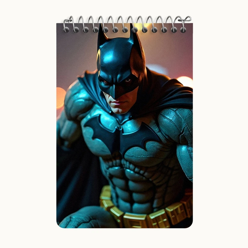 دفتر یادداشت 50 برگ خندالو طرح بتمن (Batman) کد F5294